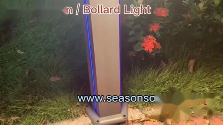 Energy Saving LED Light Lamp Pathway Rechargeable 6W Solar Garden Outdoor Solar Lawn Light with LED Strip Lighting