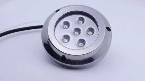IP68 Waterproof RGBW Submersible 12 Volts 316ss Marine Boat LED Underwater Lights for Yacht
